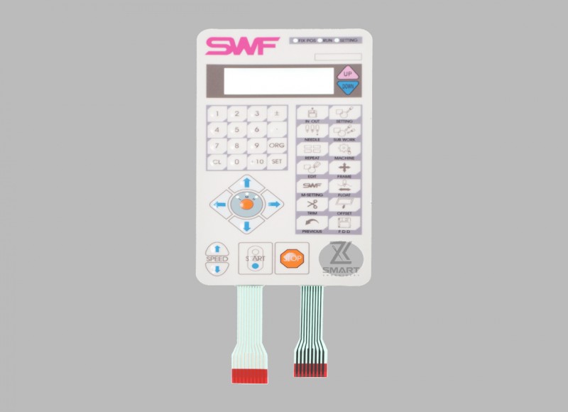 ESWF-GP-011823 KEYPAD Control Panel Keyboard Membrane Switch Generic SWF Sunstar embroidery machine spare parts