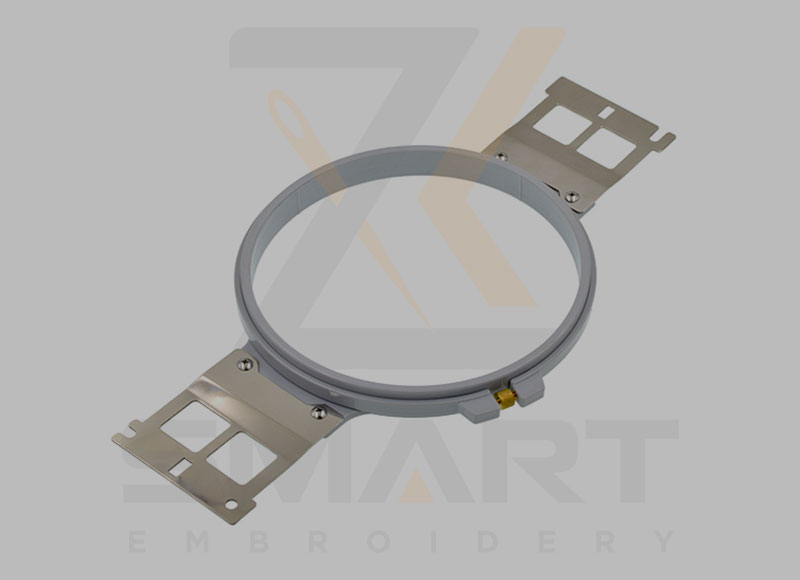 Hat Tubular Gray Frame Hoop Length 395mm Diameter 9cm 12cm 15cm 18cm 30cm Embroidery Machine Spare Parts