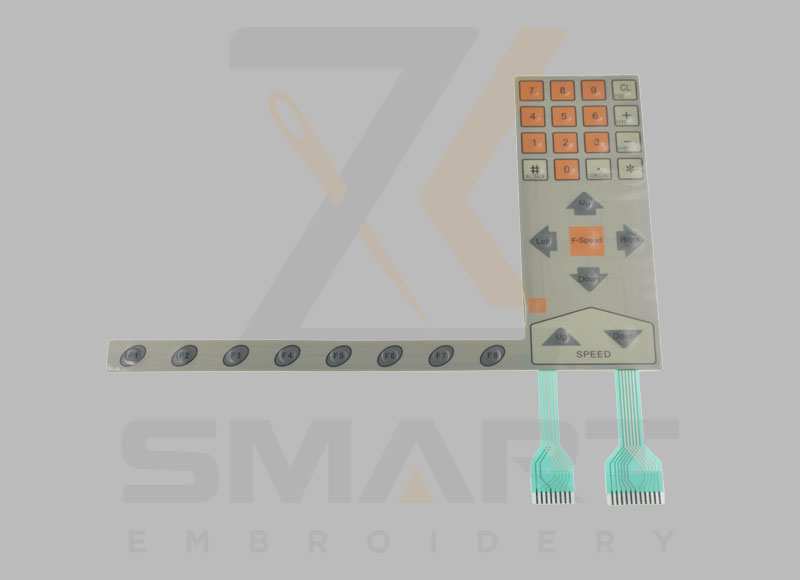 ESWF-AJM-B KEYPAD Control Panel Keyboard Membrane Switch Generic SWF B embroidery machine spare parts