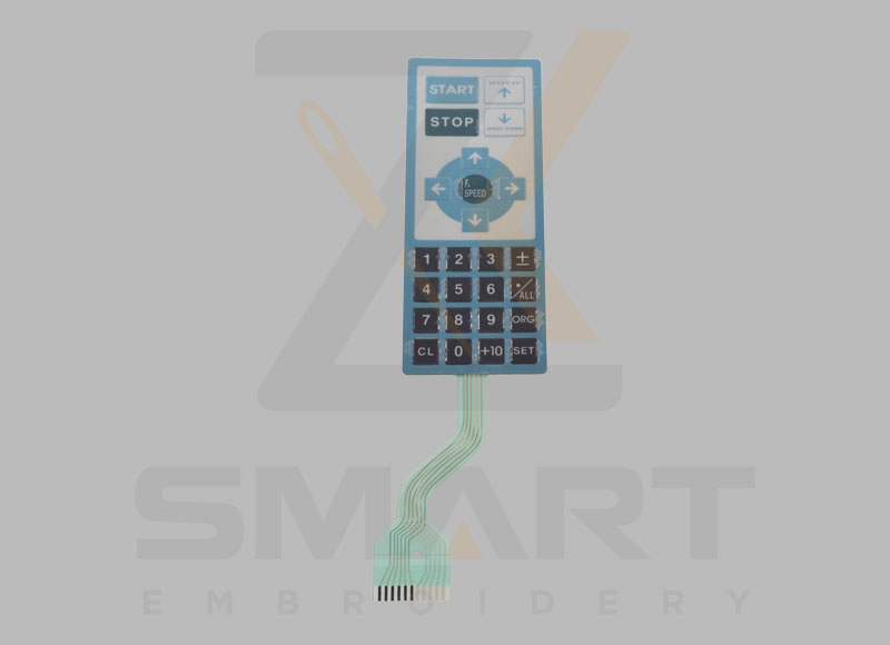 SWF-20-003A-SA00 KEYPAD Control Panel Keyboard Membrane Switch Generic SWF SA embroidery machine spare parts