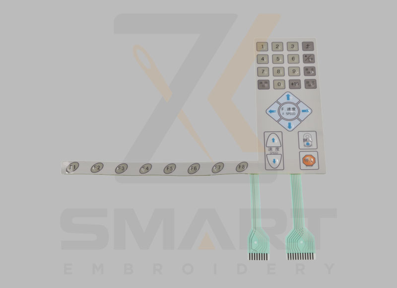 ESWF-AJM-D KEYPAD Control Panel Keyboard Membrane Switch Generic SWF C D embroidery machine spare parts