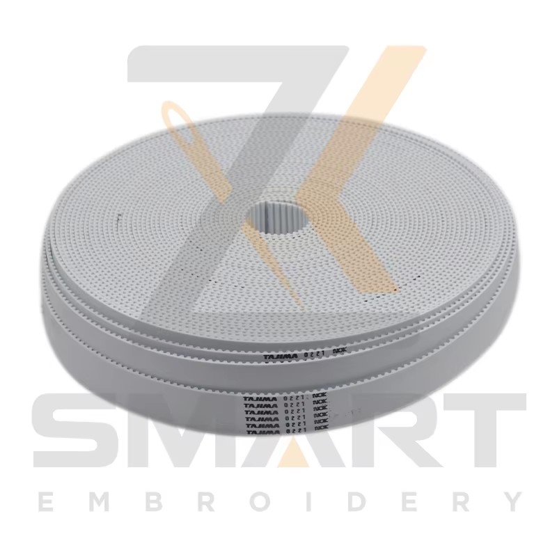 Top Quality Tajima XY Frame S5M 35MM Width Timing Belt White Color Embroidery Machine Parts D01-S5M-35-TJW02