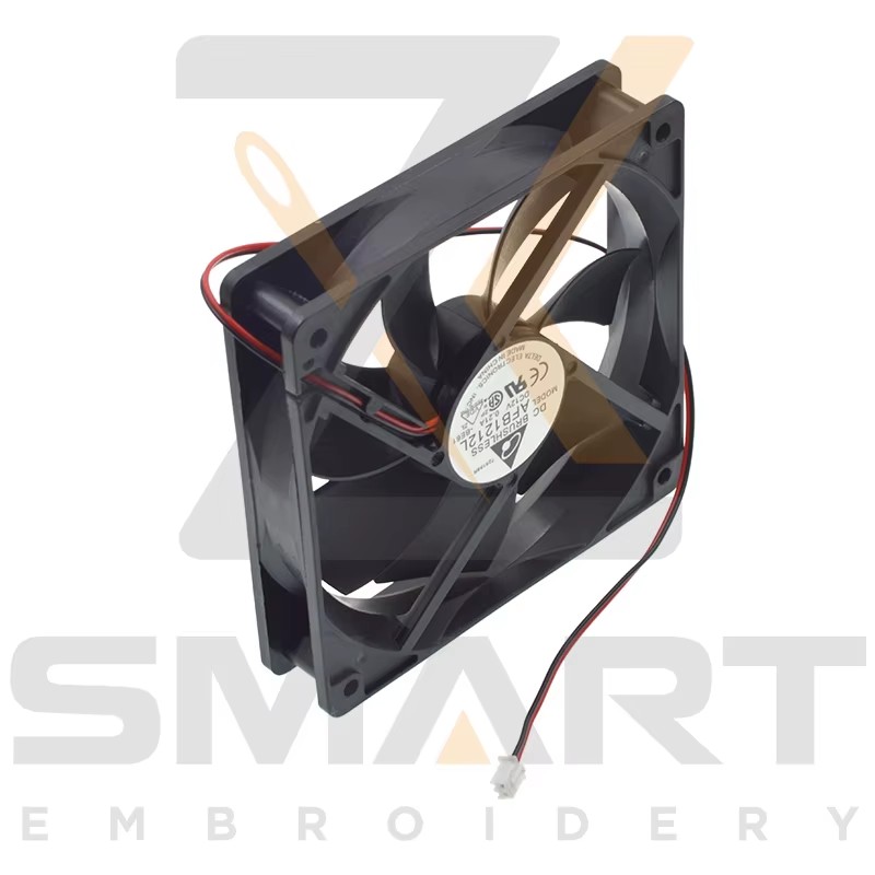 Cooling Fan 120*120 12 Volt For Embroidery Machine Parts EDH06-120*120-12V