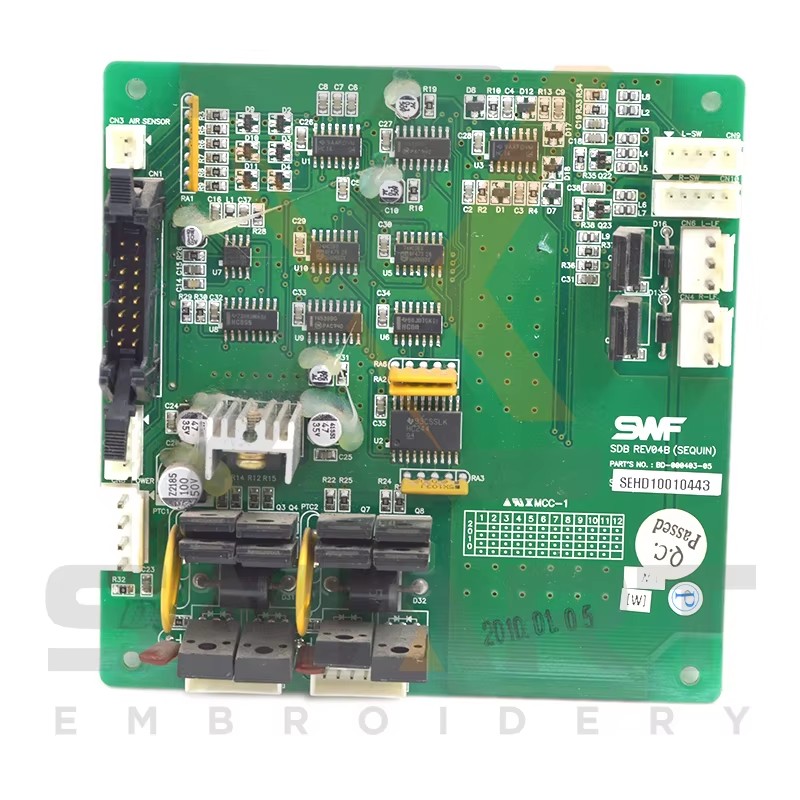 Used Original SWF Board BD-000403 Embroidery Machine Parts ESWF-BD-000403