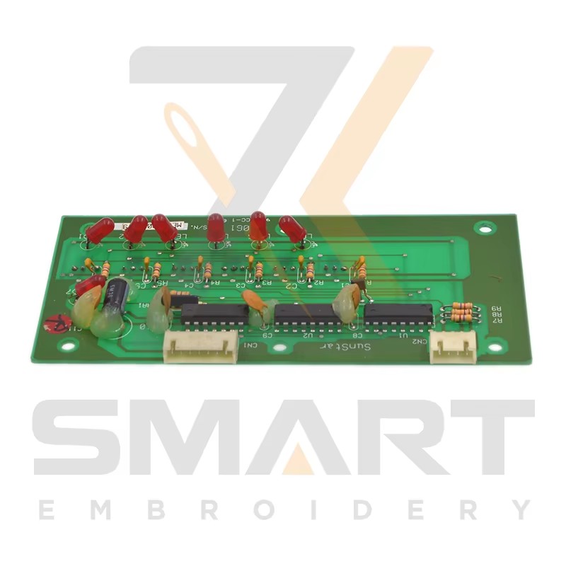 Genuine SWF 6 Needles Needle Position Board Card NP061 SWF Embroidery Machine Parts ESWF-NP061