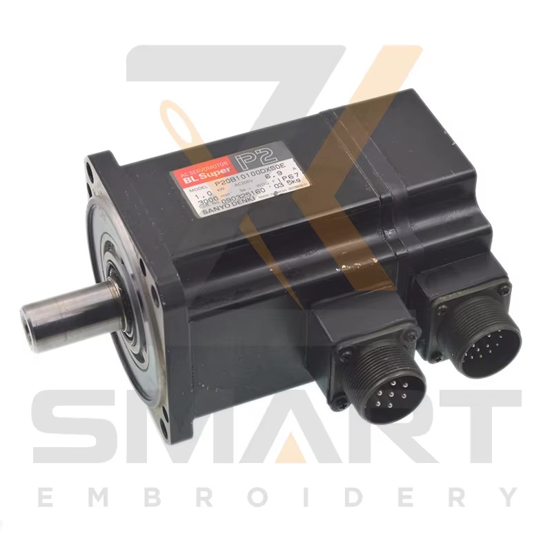 Used SWF XY Frame Servo Motor P20B10100DXS0E 1KW HB SA Series Embroidery Machine Parts ESWF-P20B10100DXS0E-U