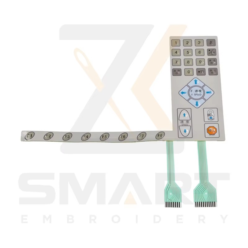 SWF Embroidery Machine Parts Keypad Control Panel Membrane Keyboard For D G