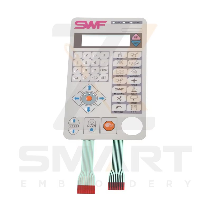 Membrane Switch Keypad GP-011823 10001ACPT1 SWF Embroidery Machine Parts