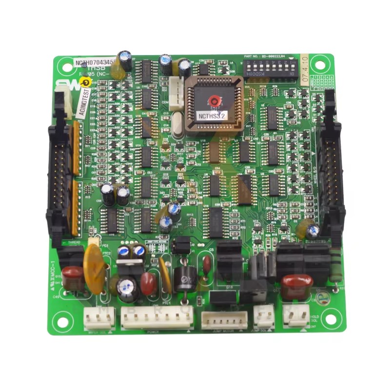 Used Original SWF BD-000222 Card With Jump Motor Connector Embroidery Machine Parts ESWF-BD-000222-U