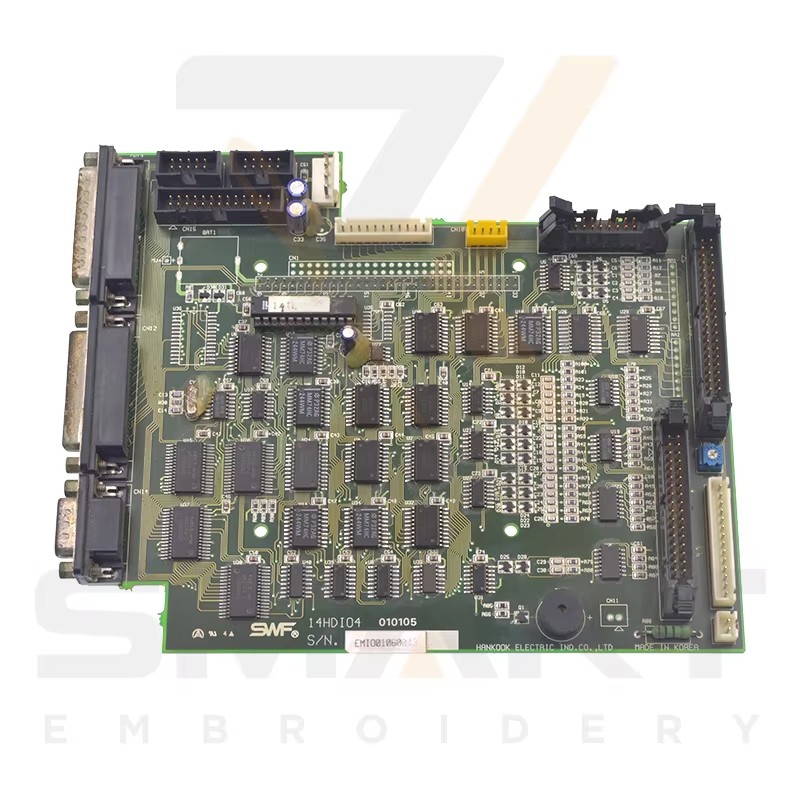 Used SWF Embroidery Machine IO Board 14HDIO4 I/O BOARD ASS'Y 02-0000-IO00 03-0000-IO00