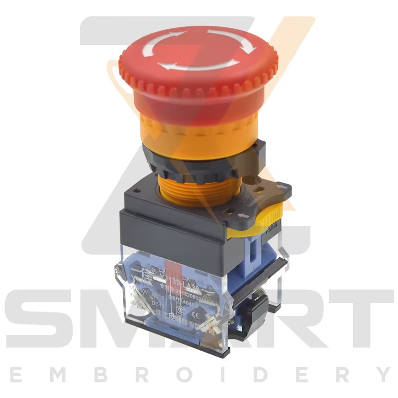 Emergency Stop Switch For Chinese Embroidery Machines EDH06-YJ139-LA38