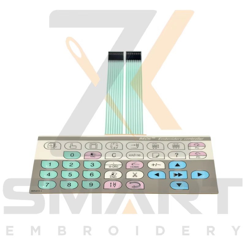 DAHAO Keypad 805433-1 For Chinese Embroidery Machines EDH050402-0201