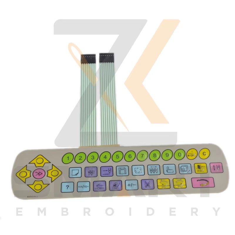 DAHAO Keypad 805414-1 Chinese Embroidery Machine Parts EDH050404