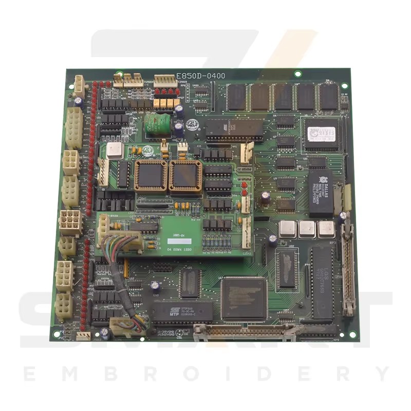 Used DAHAO E850 Mainboard CPU Card With Cording Function Chinese Embroidery Machine Parts EDH0101-E850-CU