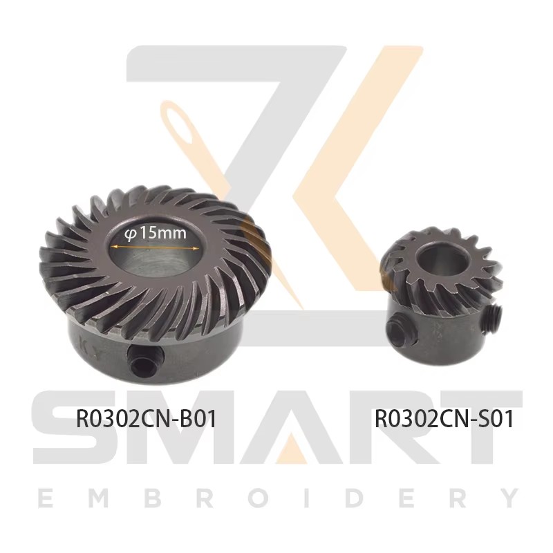 Good Quality Rotary Hook Bevel Gear 15mm Hole Chinese Embroidery Machine Parts