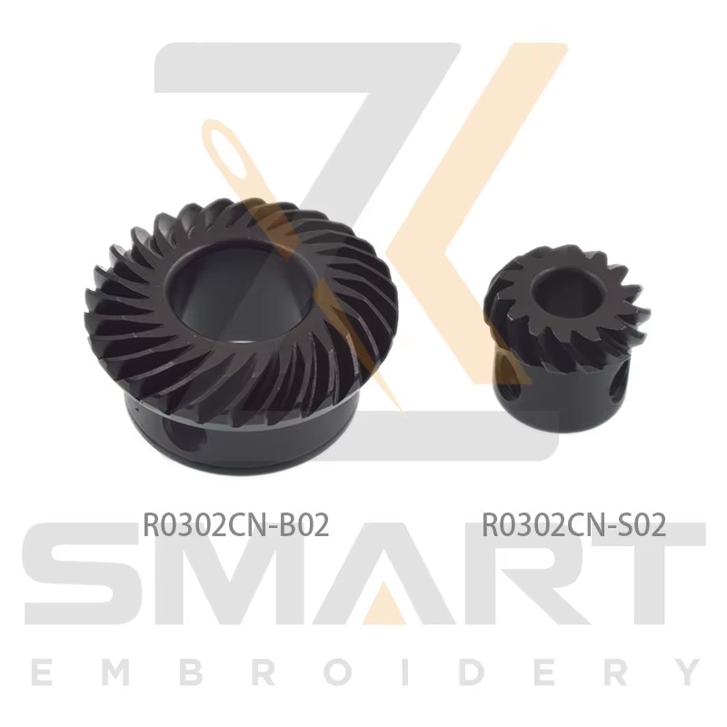 Rotary Hook Bevel Gear Couple For Chinese High Speed Embroidery Machines R0302CN-B02 R0302CN-S02